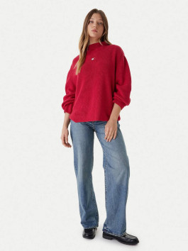 náhled Tommy Jeans dámský růžový svetr