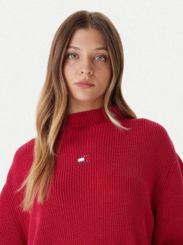 náhled Tommy Jeans dámský růžový svetr