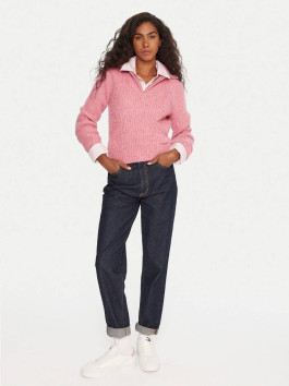 náhled Tommy Jeans dámský růžový svetr