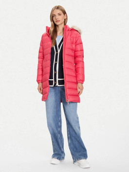 náhled Tommy Jeans dámská růžová bunda