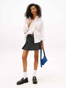 náhled Tommy Jeans dámská krémová košile