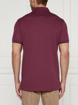 náhled Tommy Hilfiger pánské vínové polo tričko