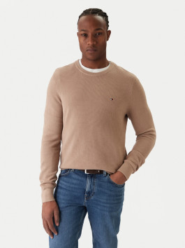 náhled Tommy Hilfiger pánský béžový svetr