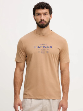 náhled Tommy Hilfiger pánské hnědé tričko