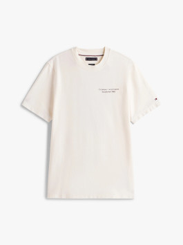 náhled Tommy Hilfiger pánské krémové tričko
