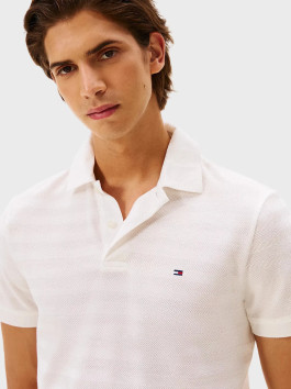 náhled Tommy Hilfiger pánské bílé polo tričko