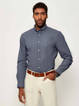 náhled Tommy Hilfiger pánská tmavě modrá košile