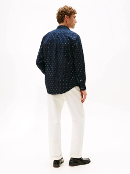 náhled Tommy Hilfiger pánská tmavě modrá košile