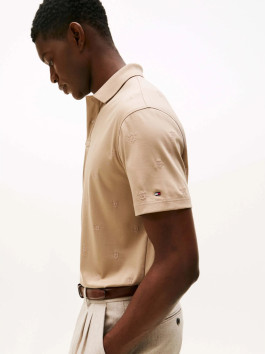 náhled Tommy Hilfiger pánské béžové polo tričko