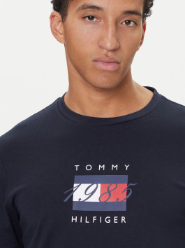 náhled Tommy Hilfiger pánské tmavě modré triko
