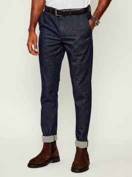 náhled Tommy Hilfiger pánské tmavě modré kalhoty