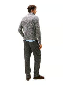 náhled Tommy Hilfiger pánský šedý svetr