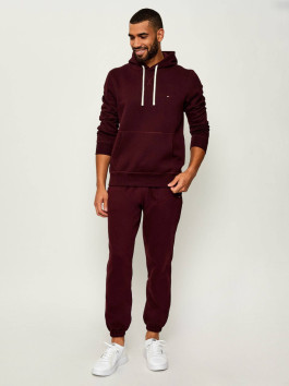 náhled Tommy Hilfiger pánská vínová mikina