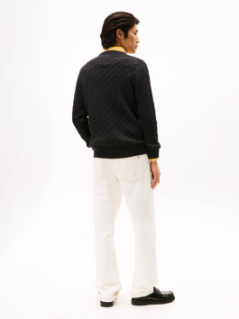 náhled Tommy Hilfiger pánský černý svetr