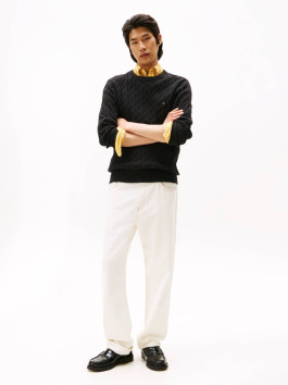 náhled Tommy Hilfiger pánský černý svetr