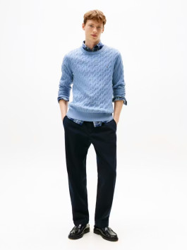 náhled Tommy Hilfiger pánský modrý svetr