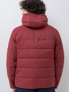 náhled Tommy Hilfiger pánská vínová bunda