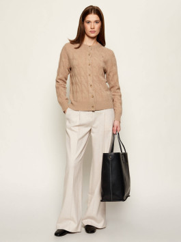 náhled Tommy Hilfiger dámský béžový svetr