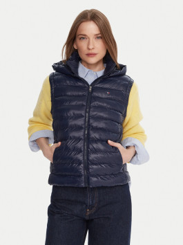 náhled Tommy Hilfiger dámská tmavě modrá vesta 