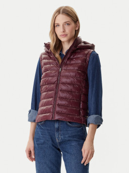 náhled Tommy Hilfiger dámská bordová vesta 