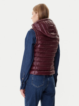 náhled Tommy Hilfiger dámská bordová vesta 