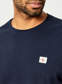 náhled Calvin Klein pánské tmavě modré tričko