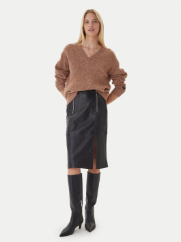 náhled Calvin Klein dámský hnědý svetr