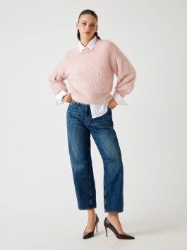 náhled Guess dámský světle růžový svetr