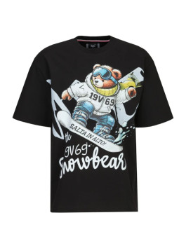 náhled 19v69 pánské černé tričko
