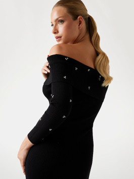 náhled Guess dámské černé šaty