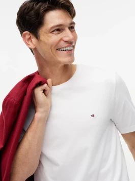náhled Tommy Hilfiger pánské bílé tričko