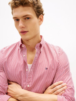 náhled Tommy Hilfiger pánská růžová košile