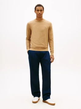 náhled Tommy Hilfiger pánský béžový svetr