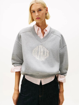 náhled Tommy Hilfiger dámská šedá mikina