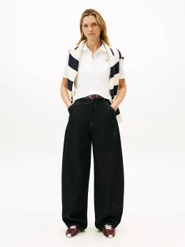 náhled Tommy Hilfiger dámské bílé polo třičko