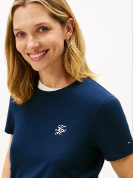 náhled Tommy Hilfiger dámské tmavě modré tričko