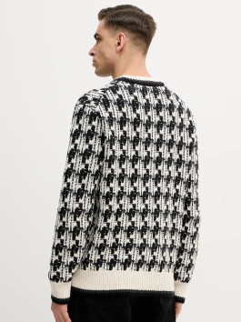 náhled Tommy Hilfiger pánský bílo černý svetr