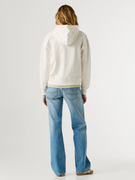 náhled Pepe Jeans dámská antická bílá mikina
