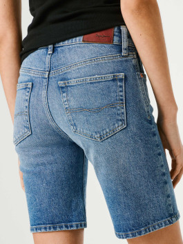 náhled Pepe Jeans dámské modré džínové šortky
