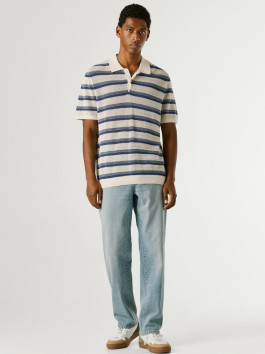 náhled Pepe Jeans pánské pruhované polo tričko