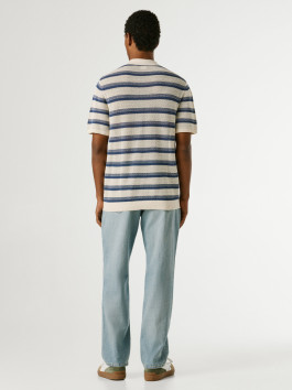 náhled Pepe Jeans pánské pruhované polo tričko