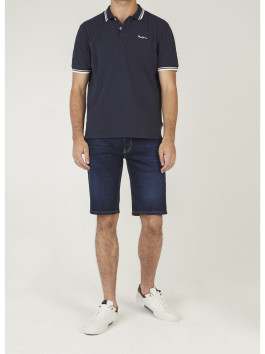 náhled Pepe Jeans pánské modré džínové kraťasy