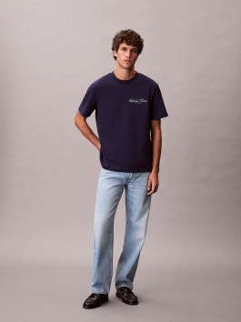 náhled Calvin Klein pánské modré tričko