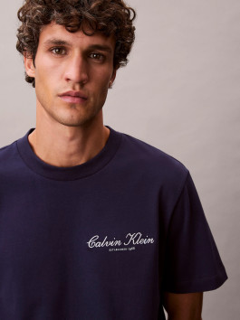 náhled Calvin Klein pánské modré tričko