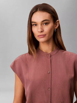 náhled Calvin Klein dámská hnědá košile