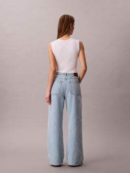 náhled Calvin Klein dámské modré baggy džíny