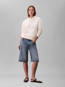 náhled Calvin Klein dámská krémová mikina