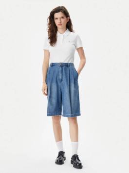náhled Tommy Jeans dámské bílé polo tričko