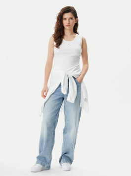 náhled Tommy Jeans dámský bílý top