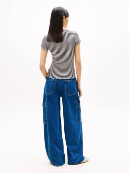náhled Tommy Jeans dámské pruhované tričko